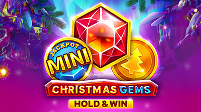 Christmas Gems Hold and Win